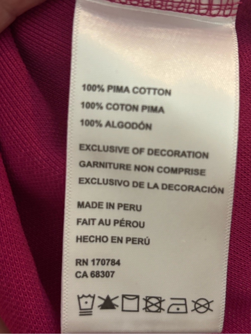 Psycho Bunny Men’s Size 9 Magenta Pima Cotton Polo Shirt Embroidered Logo - Picture 9 of 9